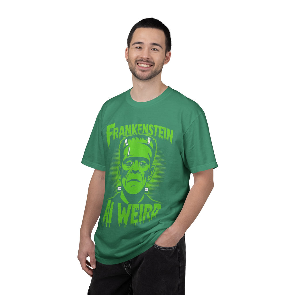 AI Weird  "Frankenbyte" Unisex Garment-Dyed T-shirt