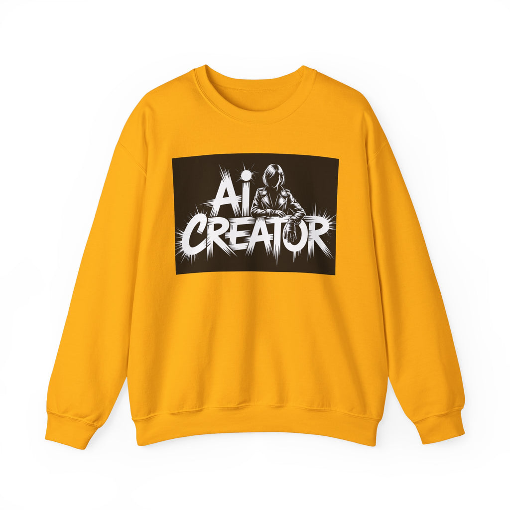 AI Creator  "Digital Rebel" Unisex Heavy Blend™ Crewneck Sweatshirt