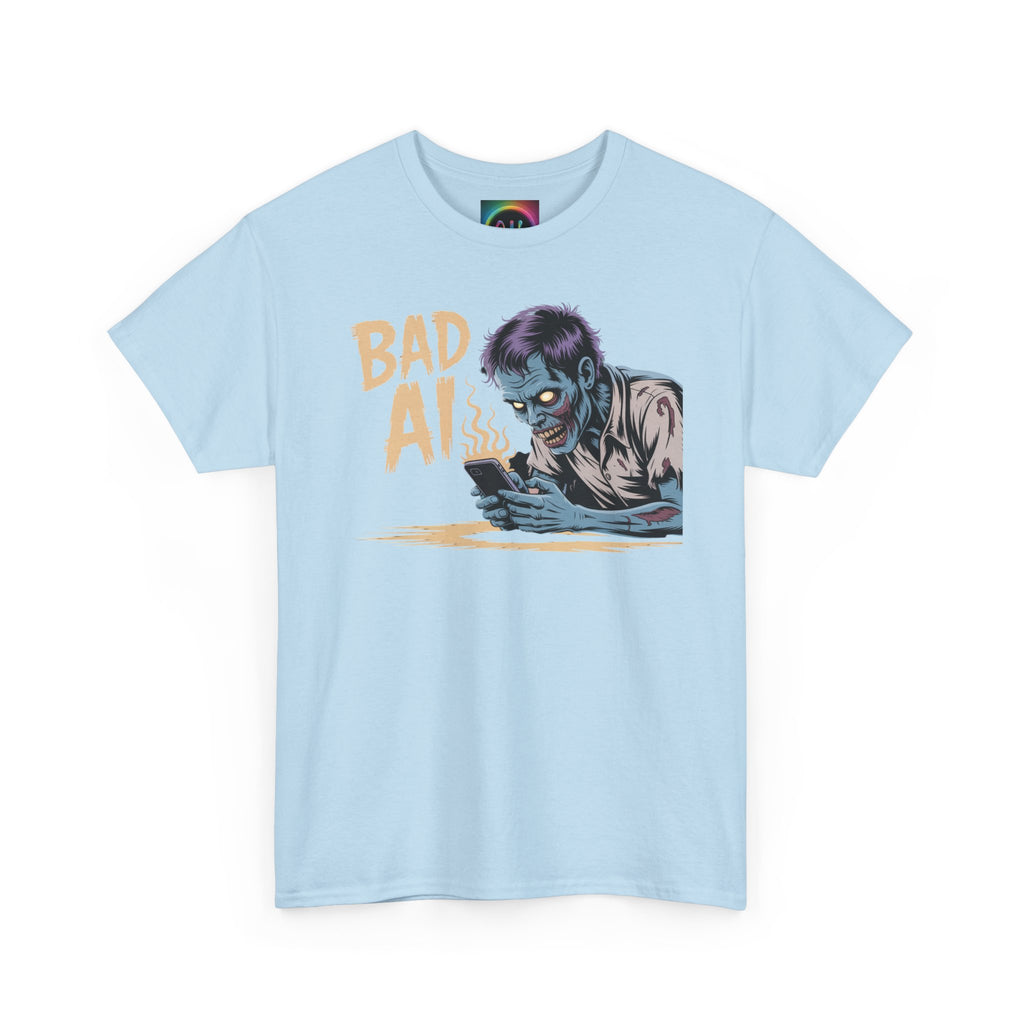 Bad AI "ZOMBIE SCROLL" Unisex Heavy Blend™ Graphic Tee