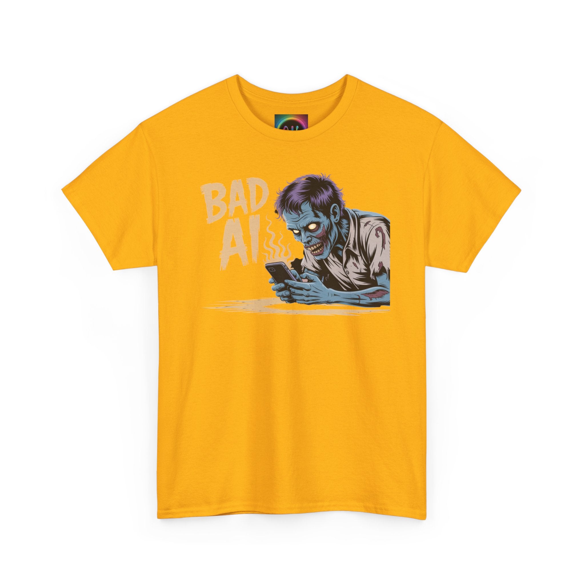 Bad AI "ZOMBIE SCROLL" Unisex Heavy Blend™ Graphic Tee