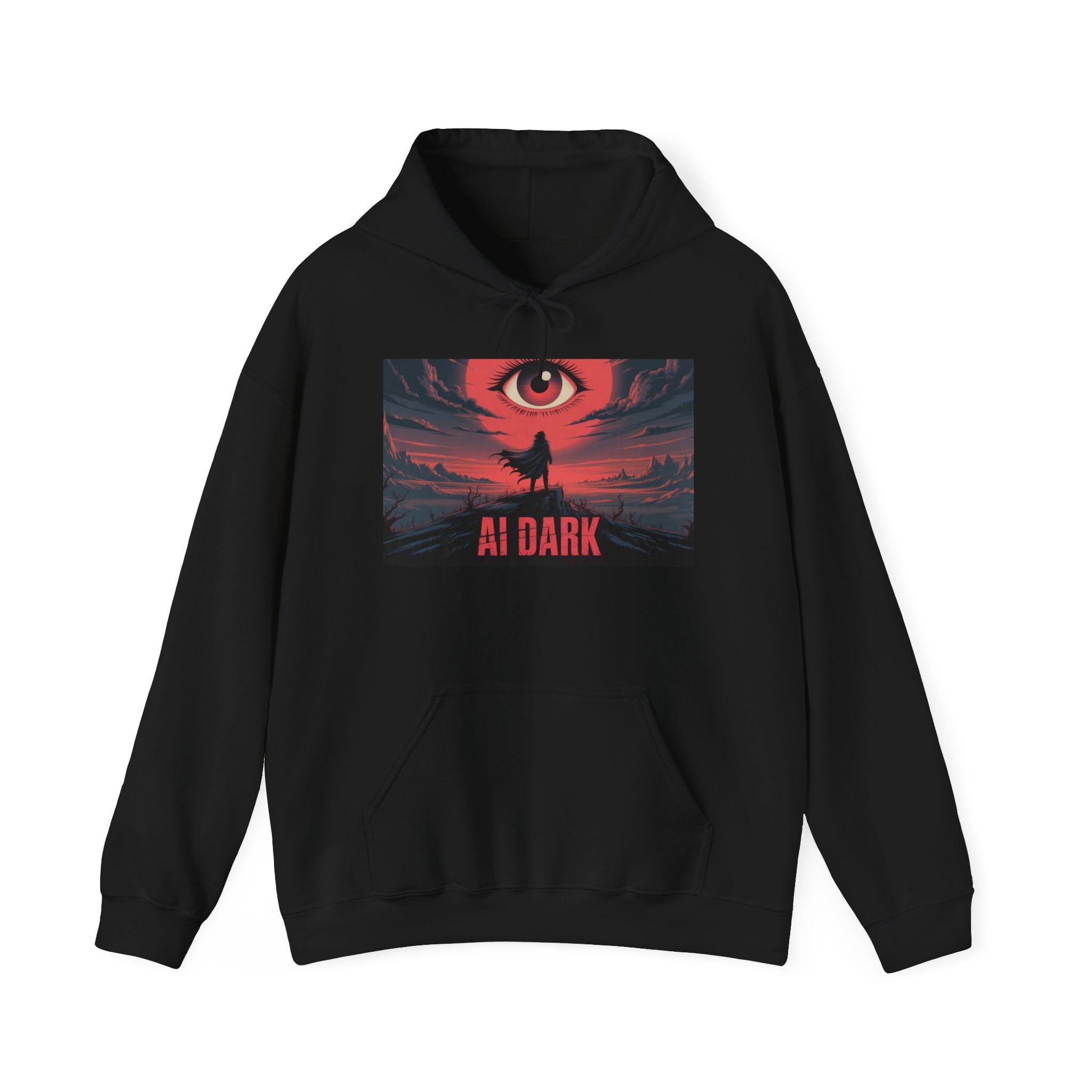 AI DARK  “ Shadow Protocol ”  Unisex Heavy Blend™ Hooded Sweatshirt