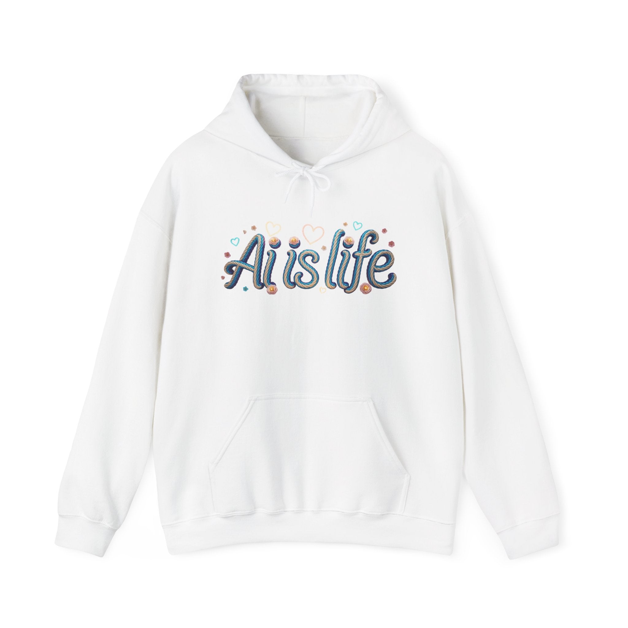 AI is Life  "TWISTED BEAUTY"  Cozy Unisex Sweatshirt