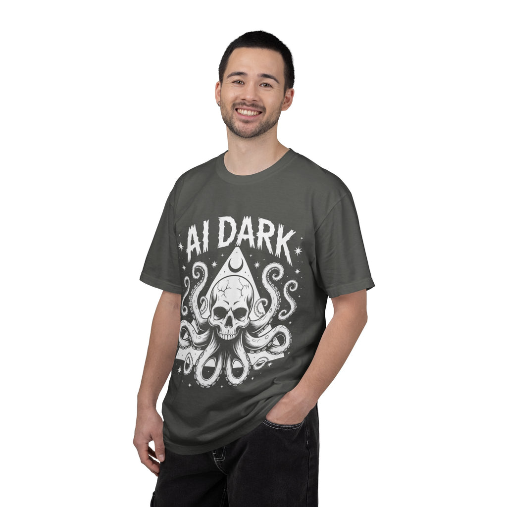 AI Dark  "Nightmare Network"  Unisex Garment-Dyed T-shirt