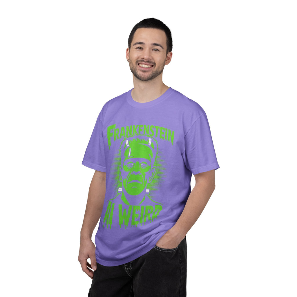AI Weird  "Frankenbyte" Unisex Garment-Dyed T-shirt