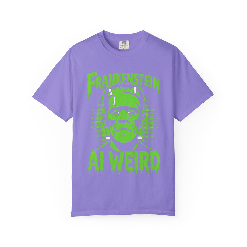 AI Weird  "Frankenbyte" Unisex Garment-Dyed T-shirt