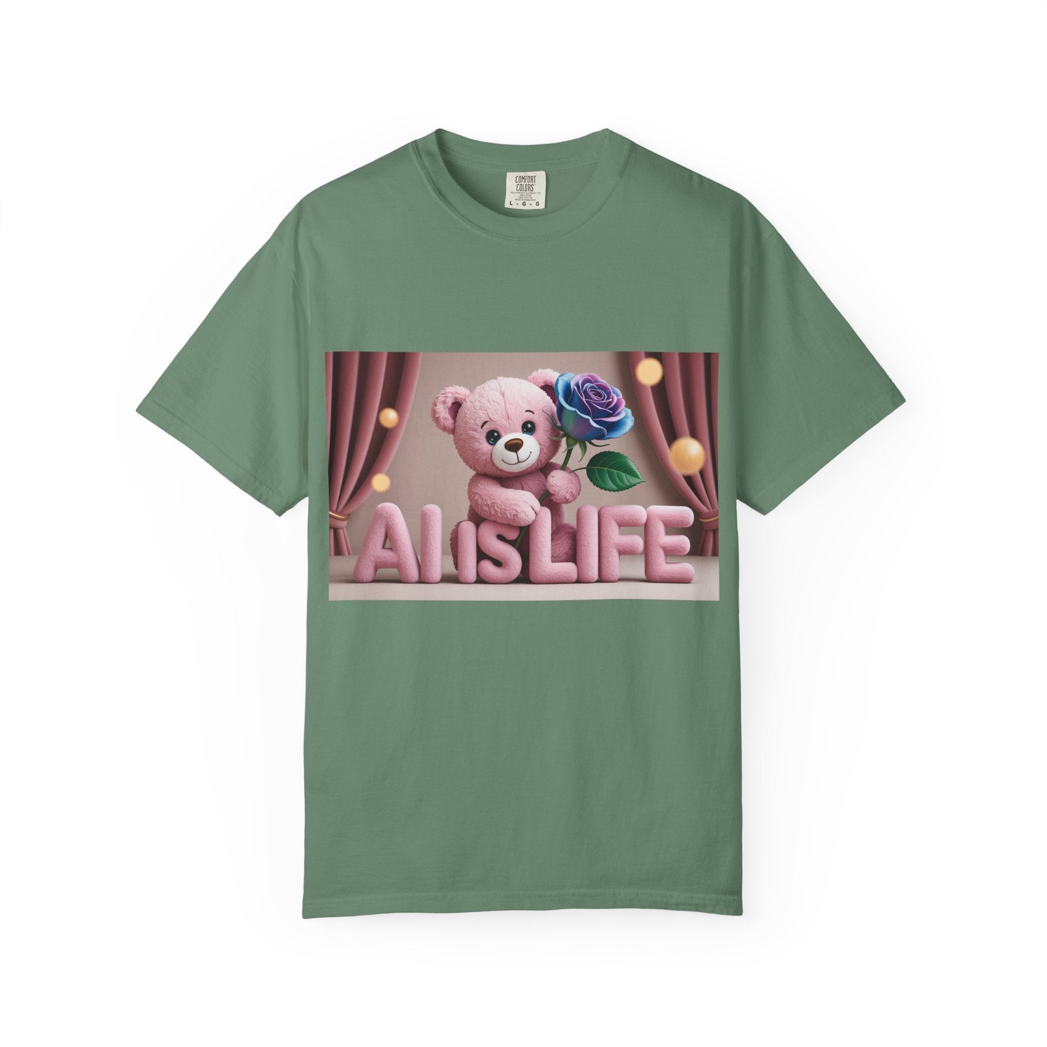 AI IS LIFE  "CUTE CIRCUIT" Casual Unisex Tee