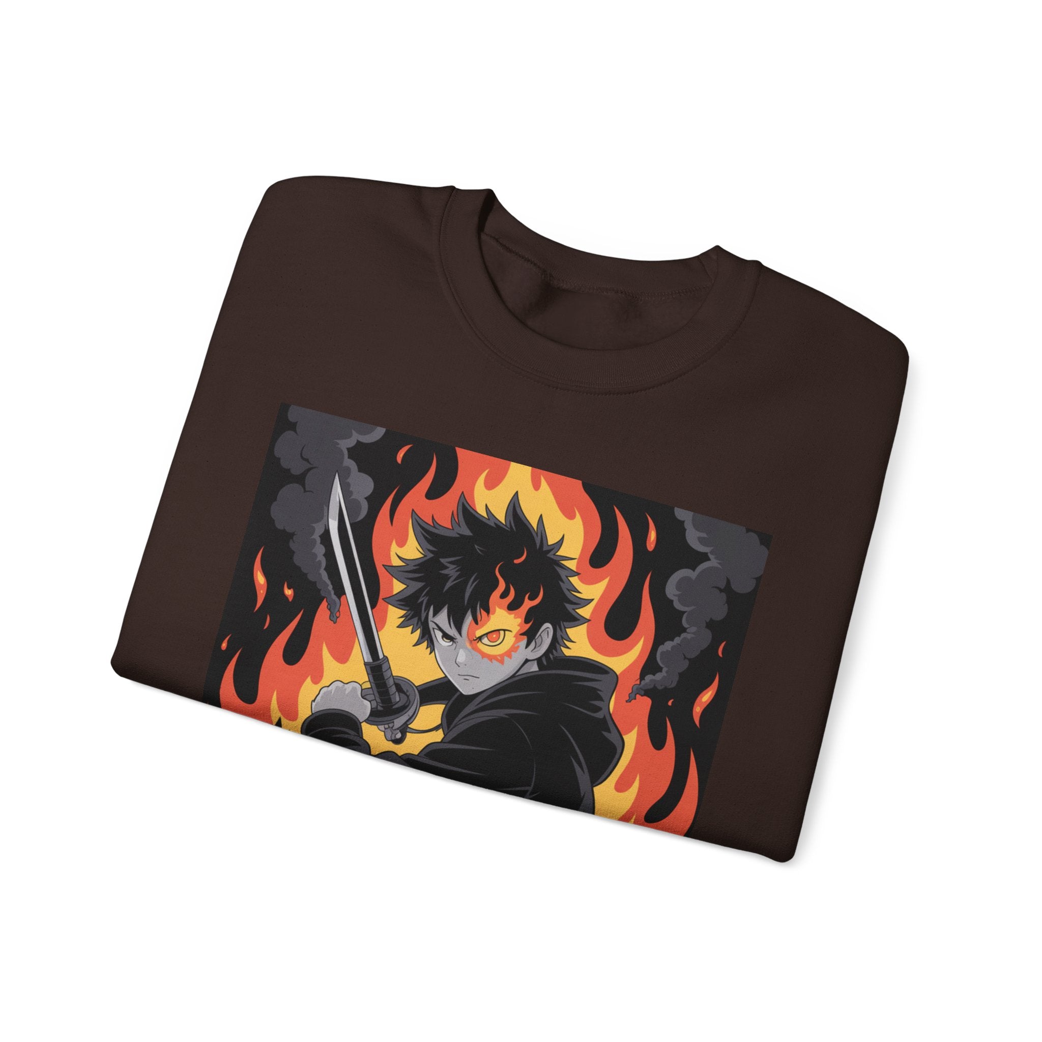 AI BEAST  "Warrior.exe"  Unisex Heavy Blend™ Crewneck Sweatshirt