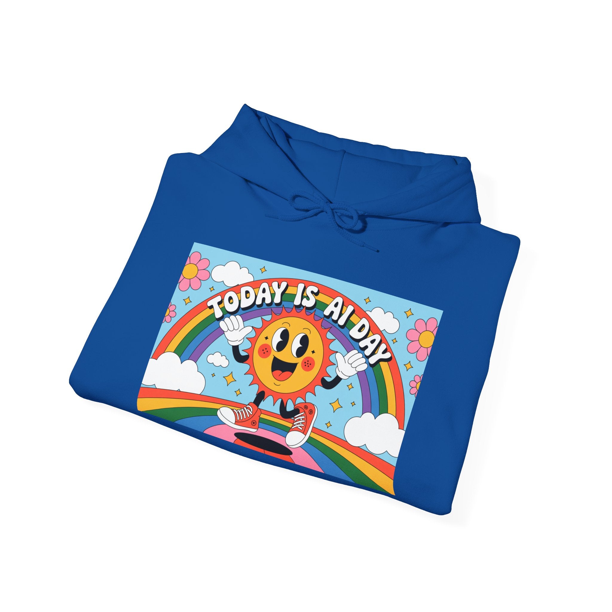 Today Is AI Day  "Sunshine Circuit" Unisex Sweatshirt, Fun Casual Wear