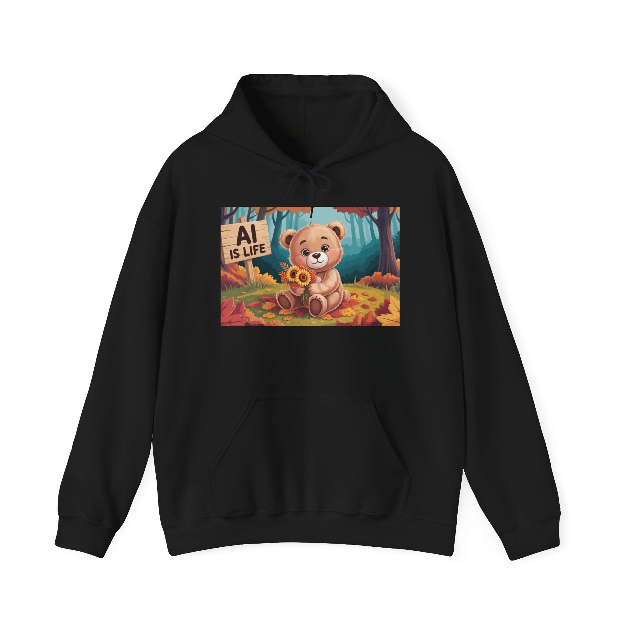 AI IS LIFE  " Cuddle Code "  Unisex Heavy Blend™ Hooded Sweatshirt
