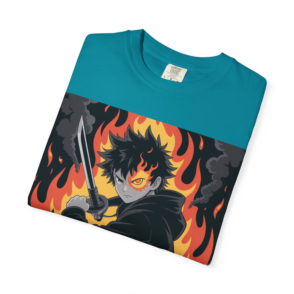 AI  BEAST "Warrior.exe"  of Unisex Garment-Dyed T-shirt