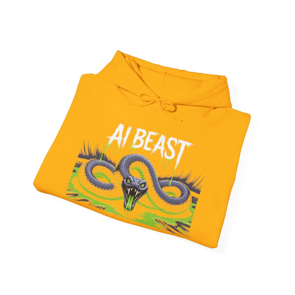 AI BEAST "Digital Venom" Unisex Heavy Blend™ Crewnwck Hoodie