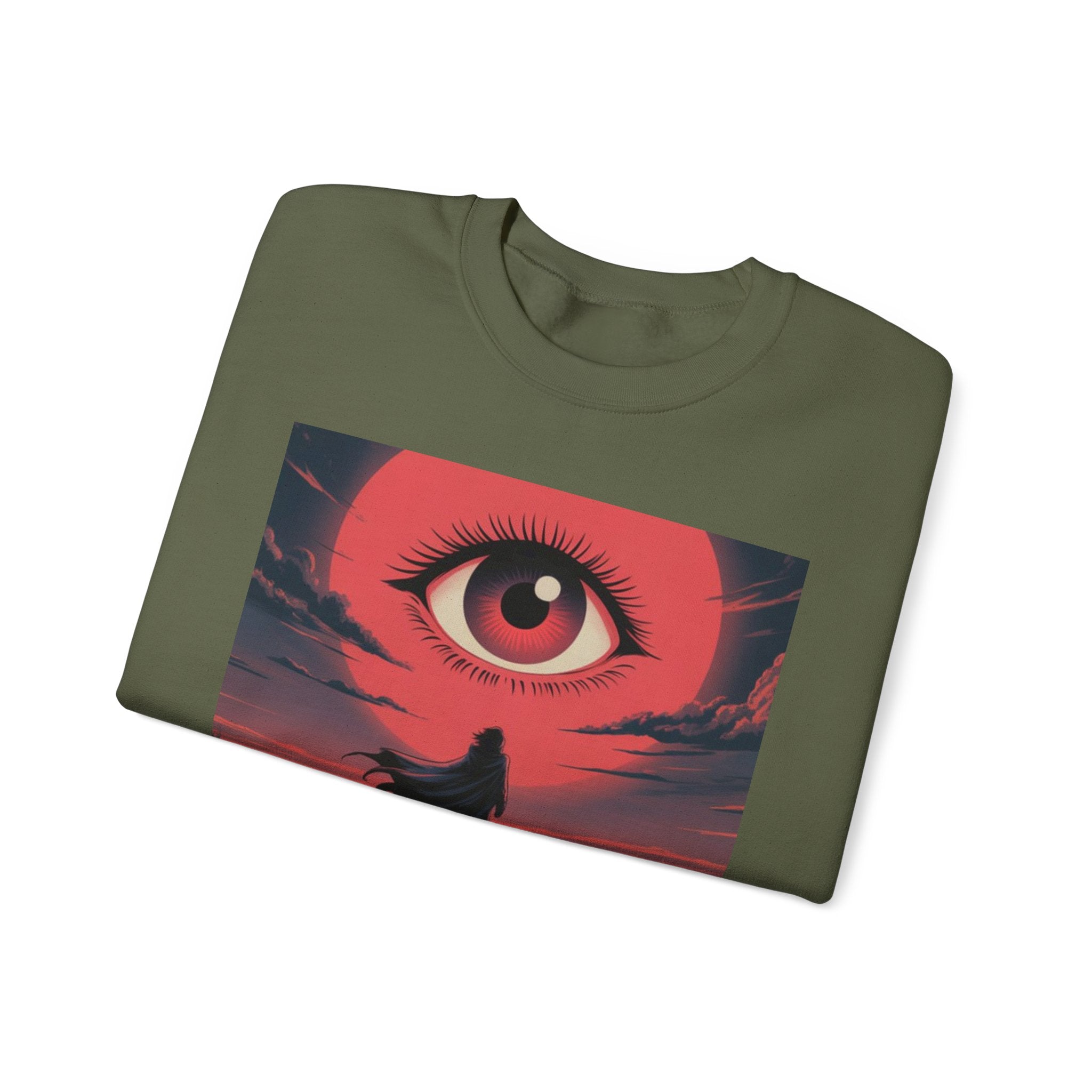 AI DARK “Shadow Protocol” Unisex Heavy Blend™ Crewneck Sweatshirt