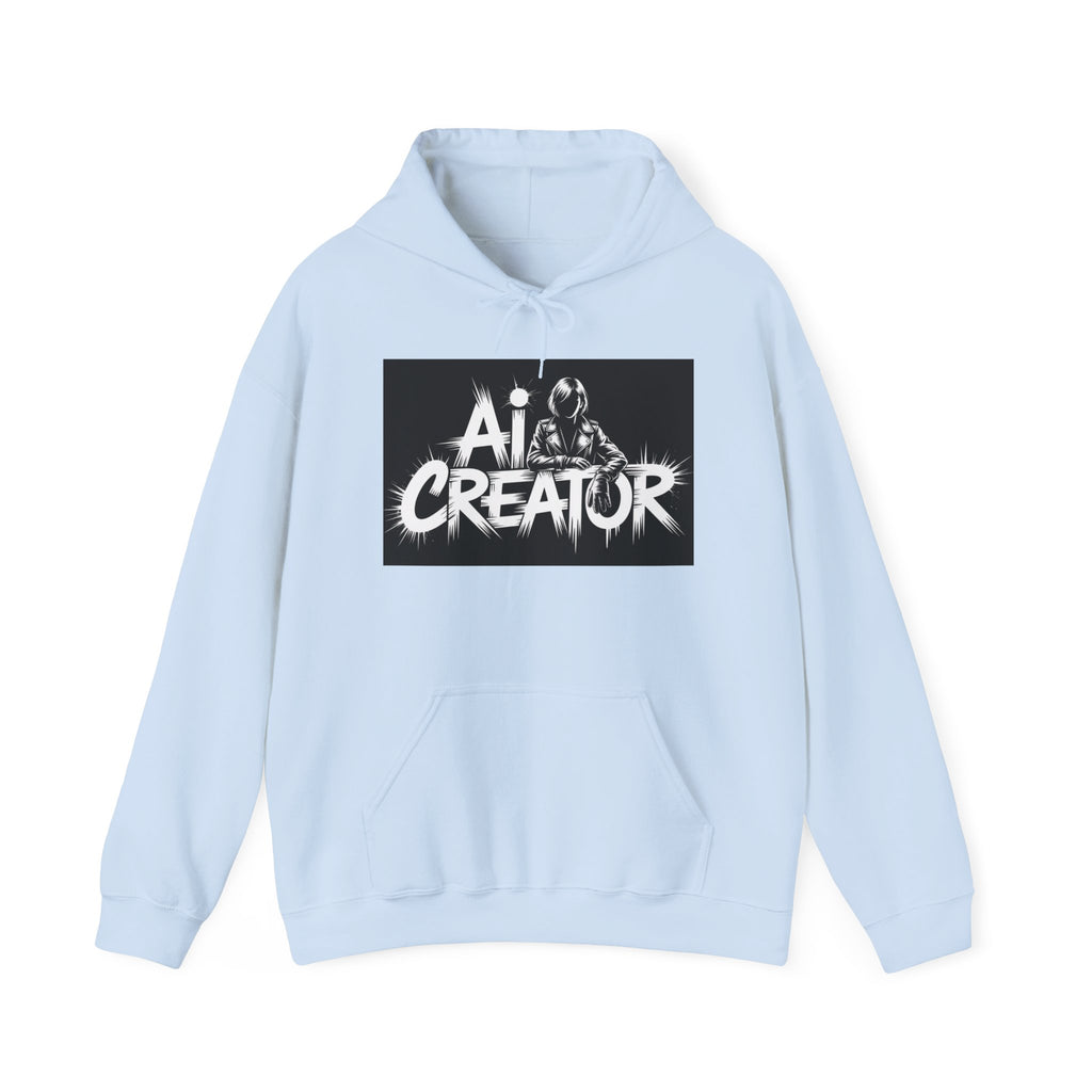 AI Creator  "Digital Rebel" Unisex Heavy Blend™ Hooded Sweatshirt