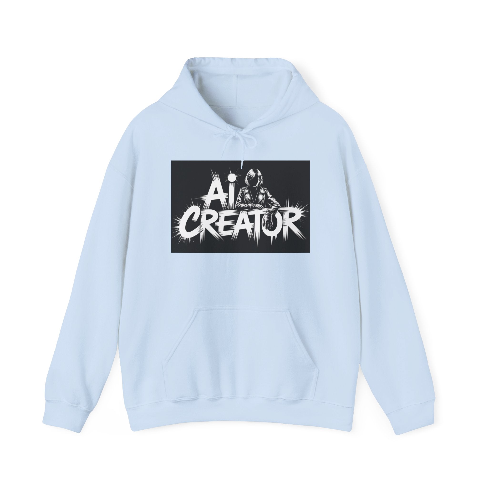 AI Creator  "Digital Rebel" Unisex Heavy Blend™ Hooded Sweatshirt