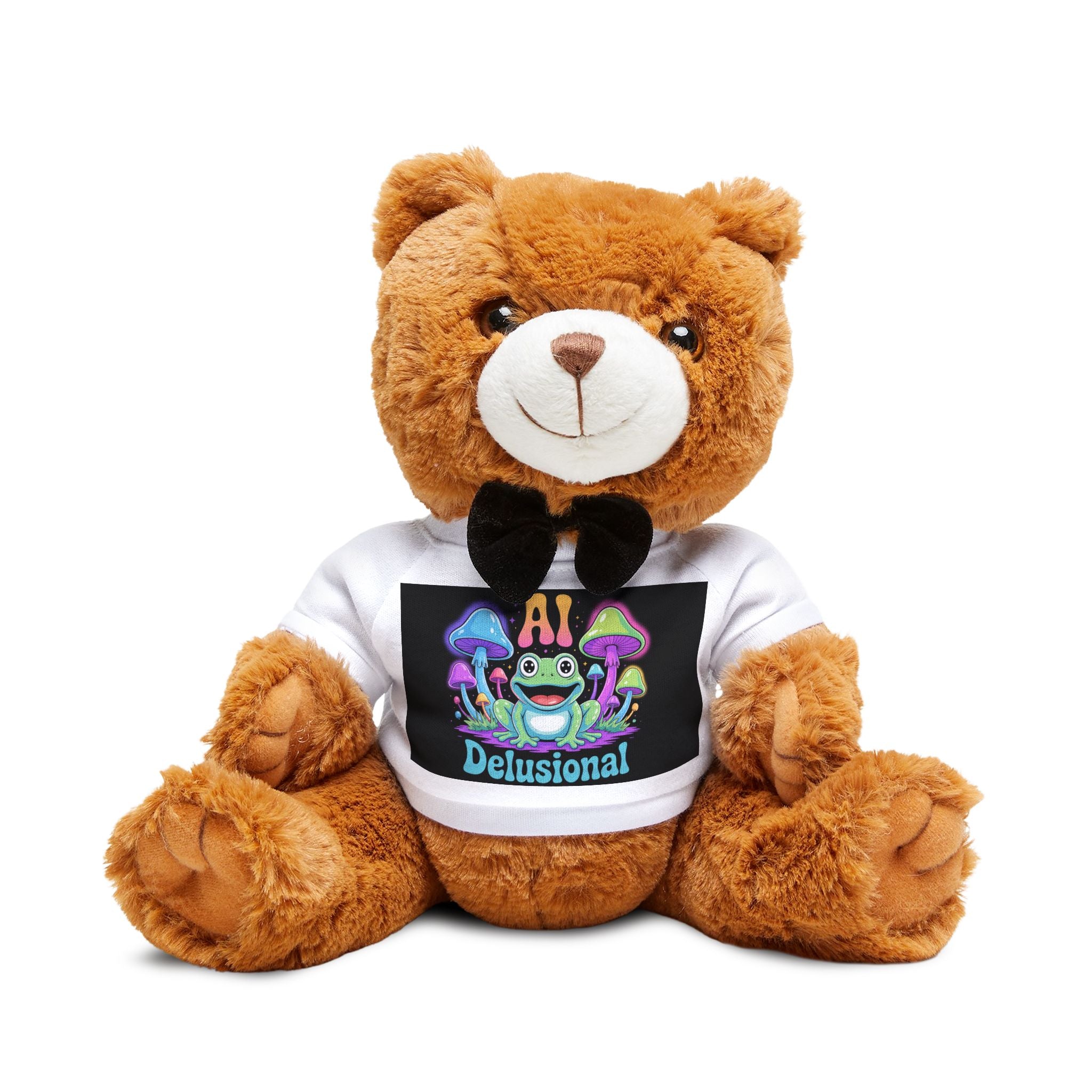 AI Delusional "DELUSIONAL DREAMSCAPE" of Teddy Bear with T-Shirt