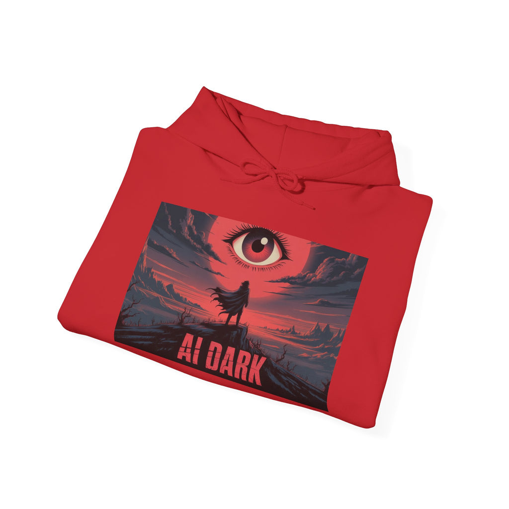 AI DARK  “ Shadow Protocol ”  Unisex Heavy Blend™ Hooded Sweatshirt