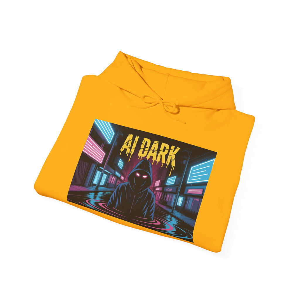 AI DARK  “Night Signal” Unisex Heavy Blend™ Hooded Sweatshirt