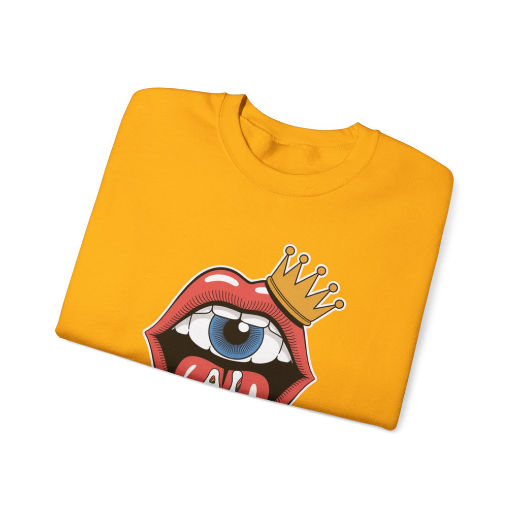 Ai Weird  "Royal Oddbyte" Unisex Heavy Blend™ Crewneck Sweatshirt