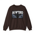 AI WEIRD – “DARK DATA ENTITY” Unisex Heavy Blend™ Crewneck Sweatshirt