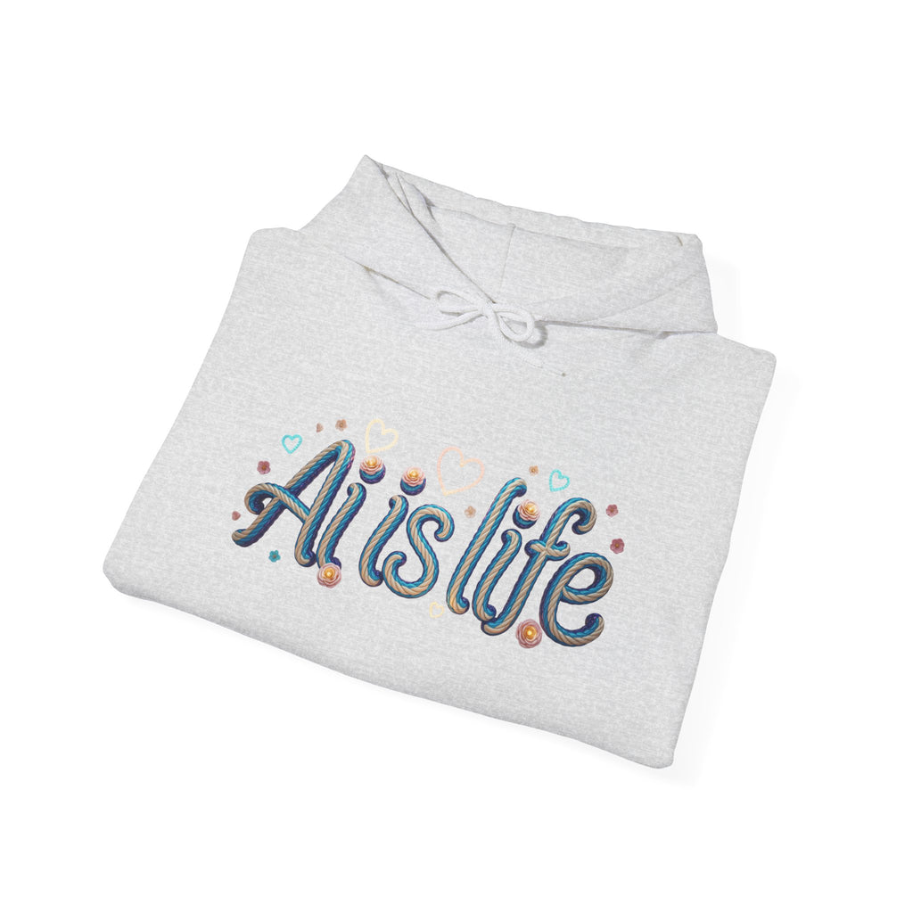 AI is Life  "TWISTED BEAUTY"  Cozy Unisex Sweatshirt