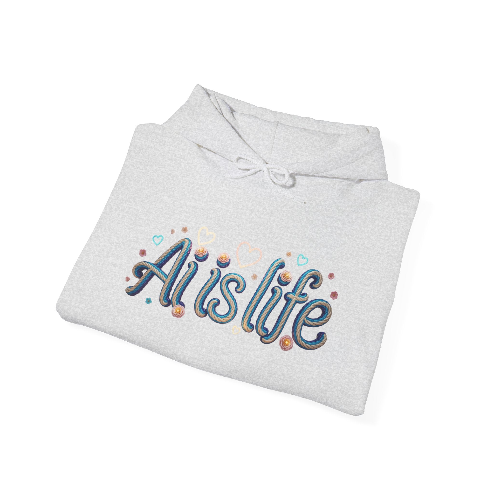 AI is Life  "TWISTED BEAUTY"  Cozy Unisex Sweatshirt