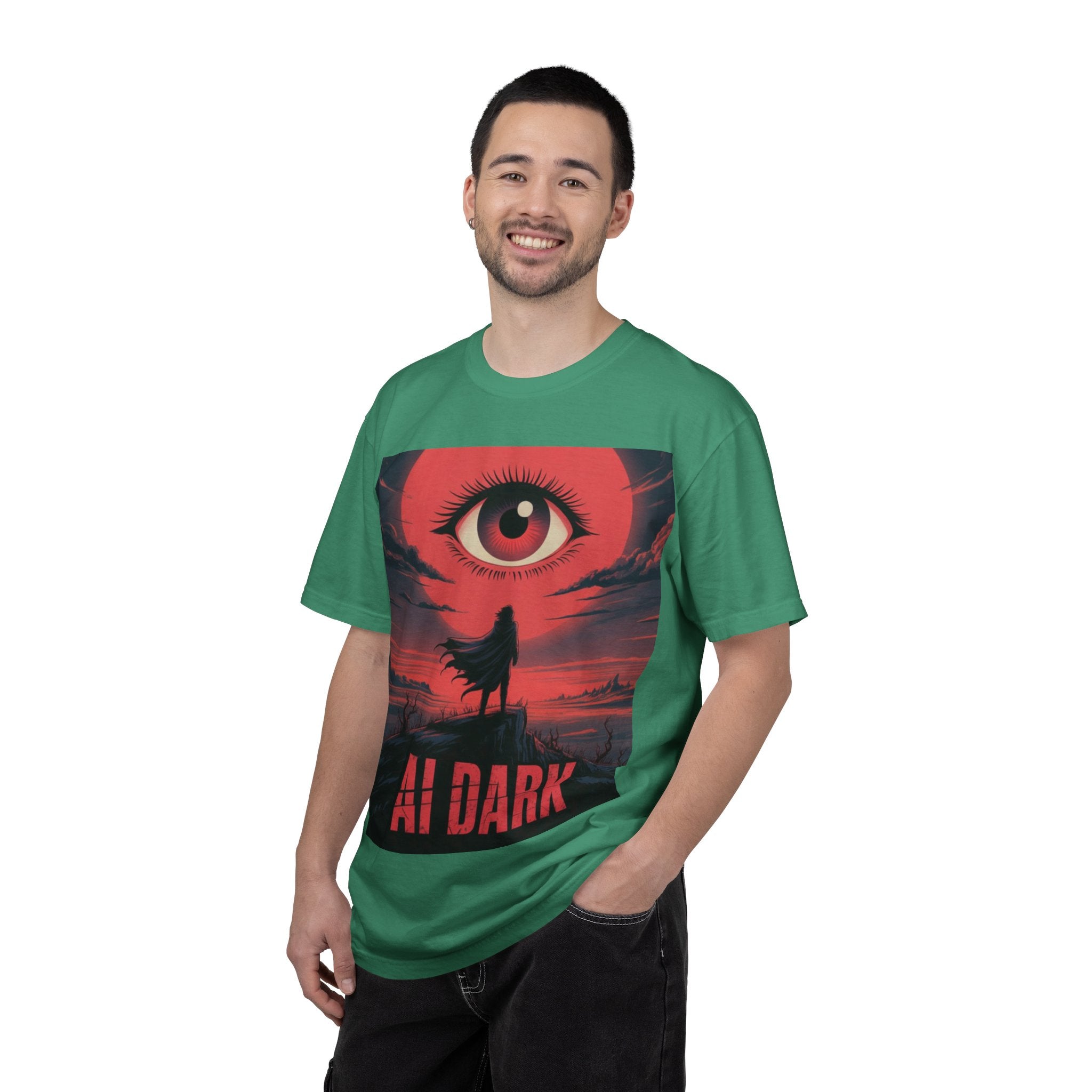 AI DARK “Shadow Protocol” Unisex Garment-Dyed T-shirt