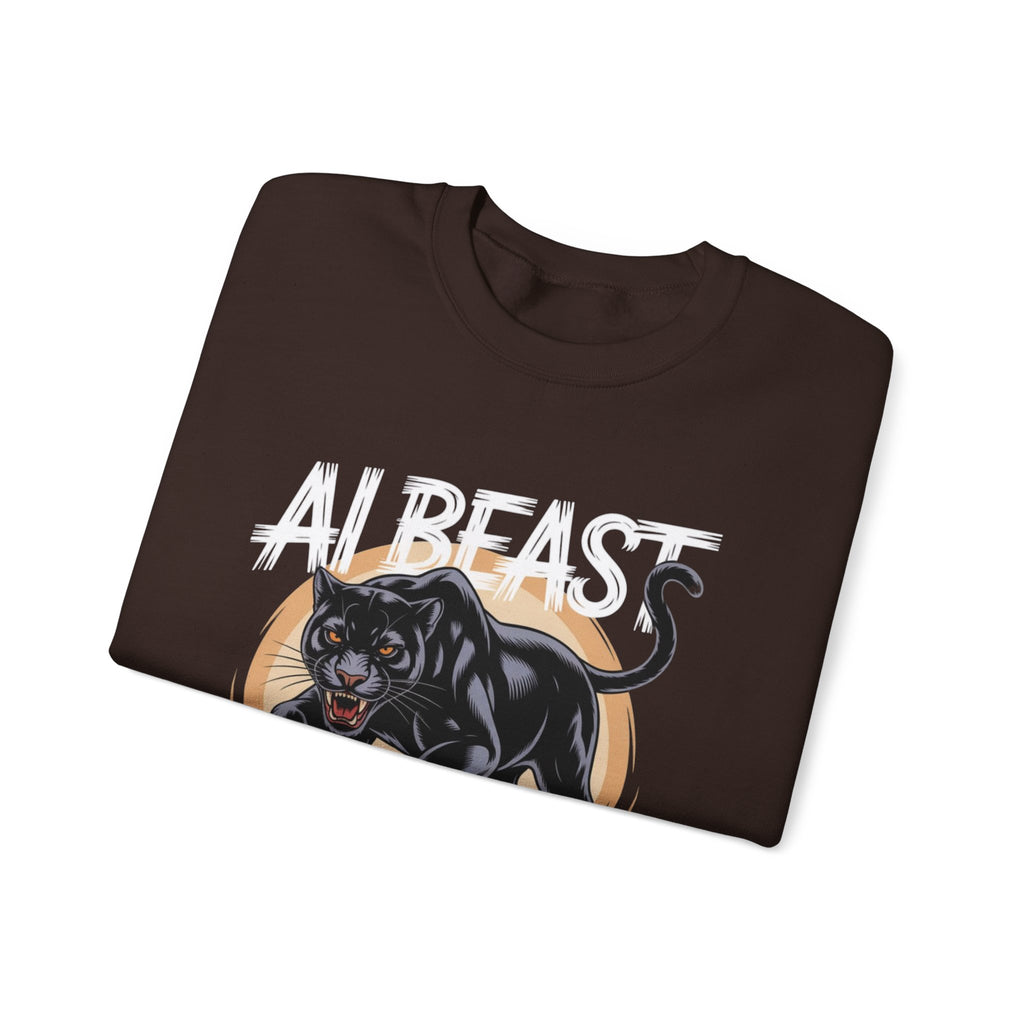 AI BEAST "Midnight Matrix" Unisex Heavy Blend™ Crewneck Sweatshirt