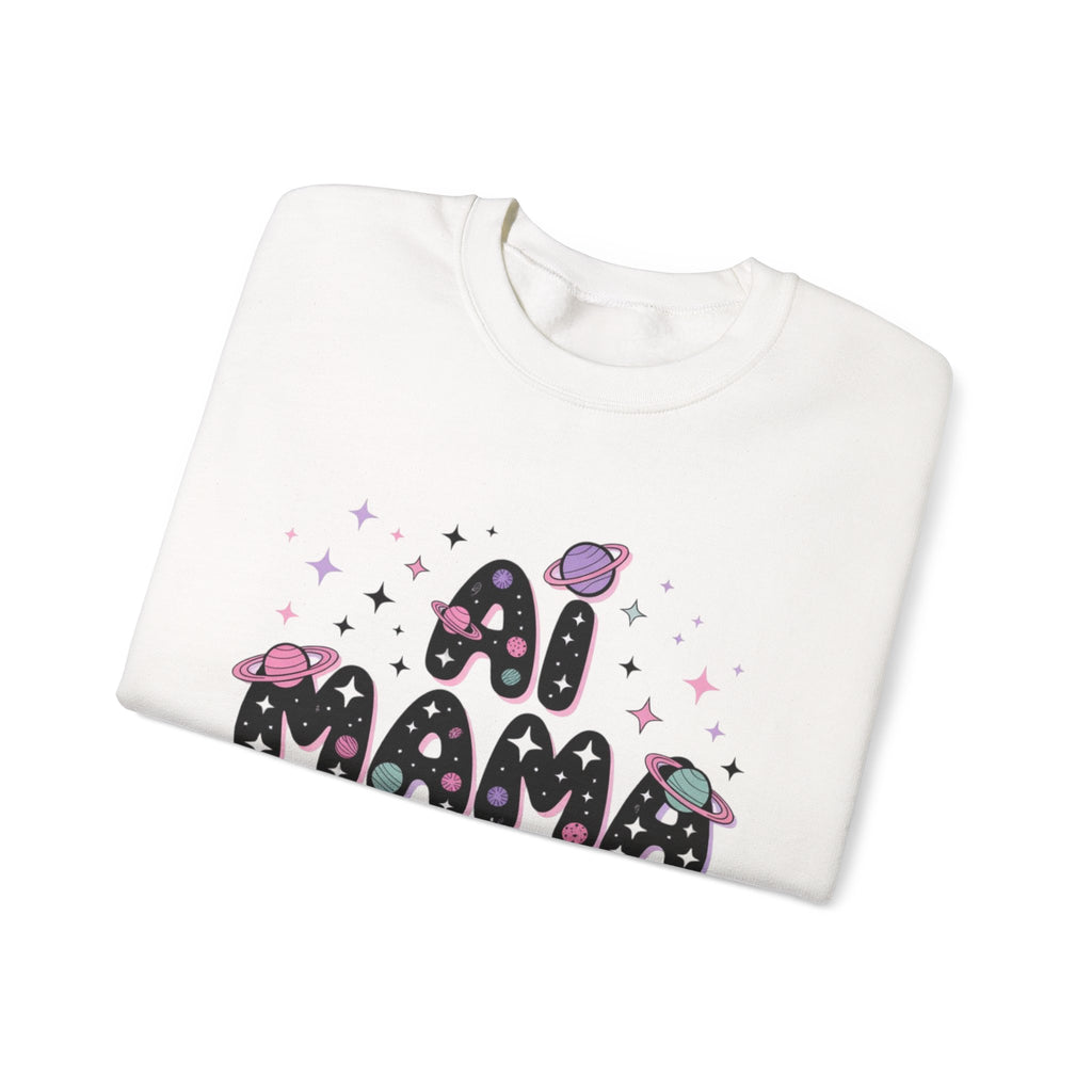 AI Mama "Digital Daydreamer" Unisex Heavy Blend™ Crewneck Sweatshirt