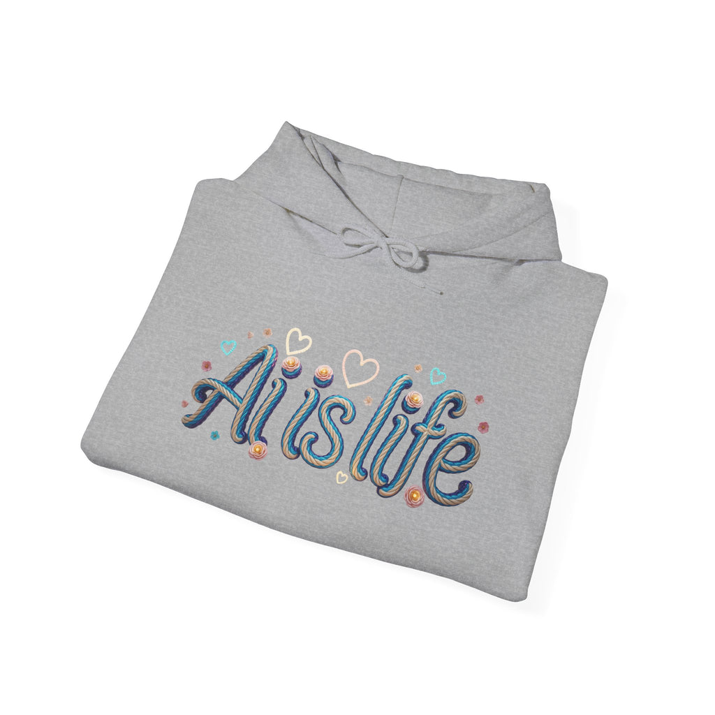 AI is Life  "TWISTED BEAUTY"  Cozy Unisex Sweatshirt
