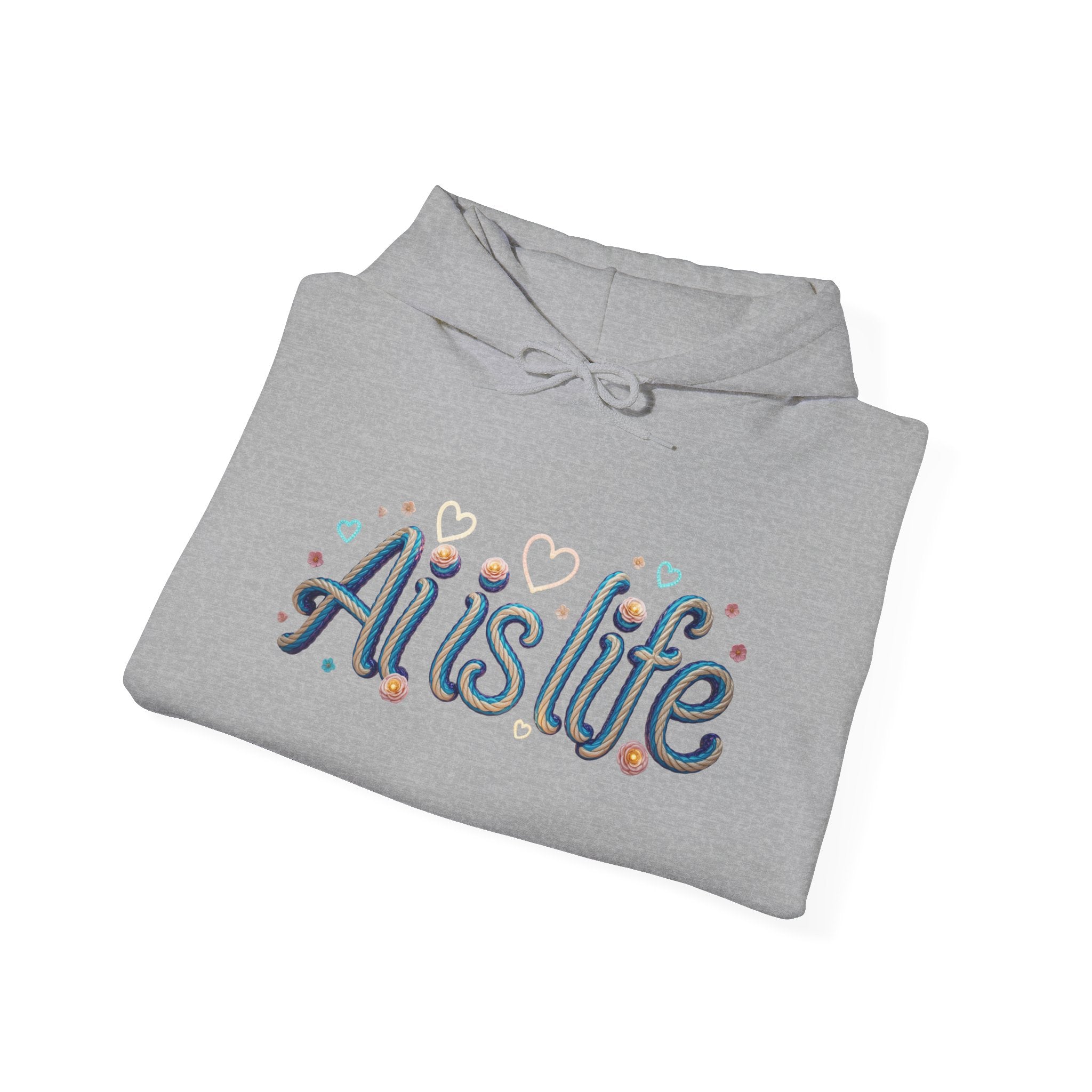 AI is Life  "TWISTED BEAUTY"  Cozy Unisex Sweatshirt