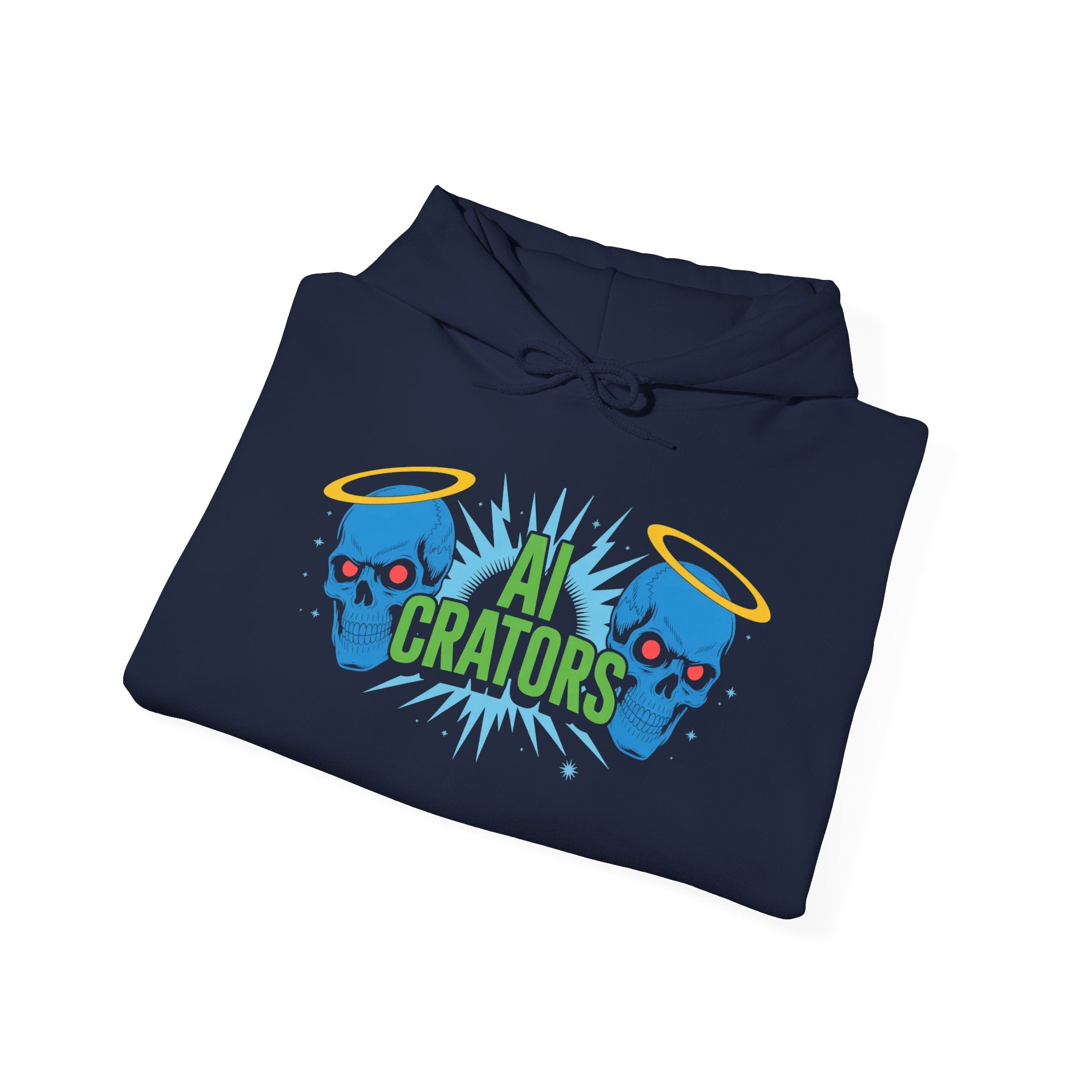 AI CREATORS "HALO LOGIC SKULLS" Unisex Heavy Blend™ Hoodie