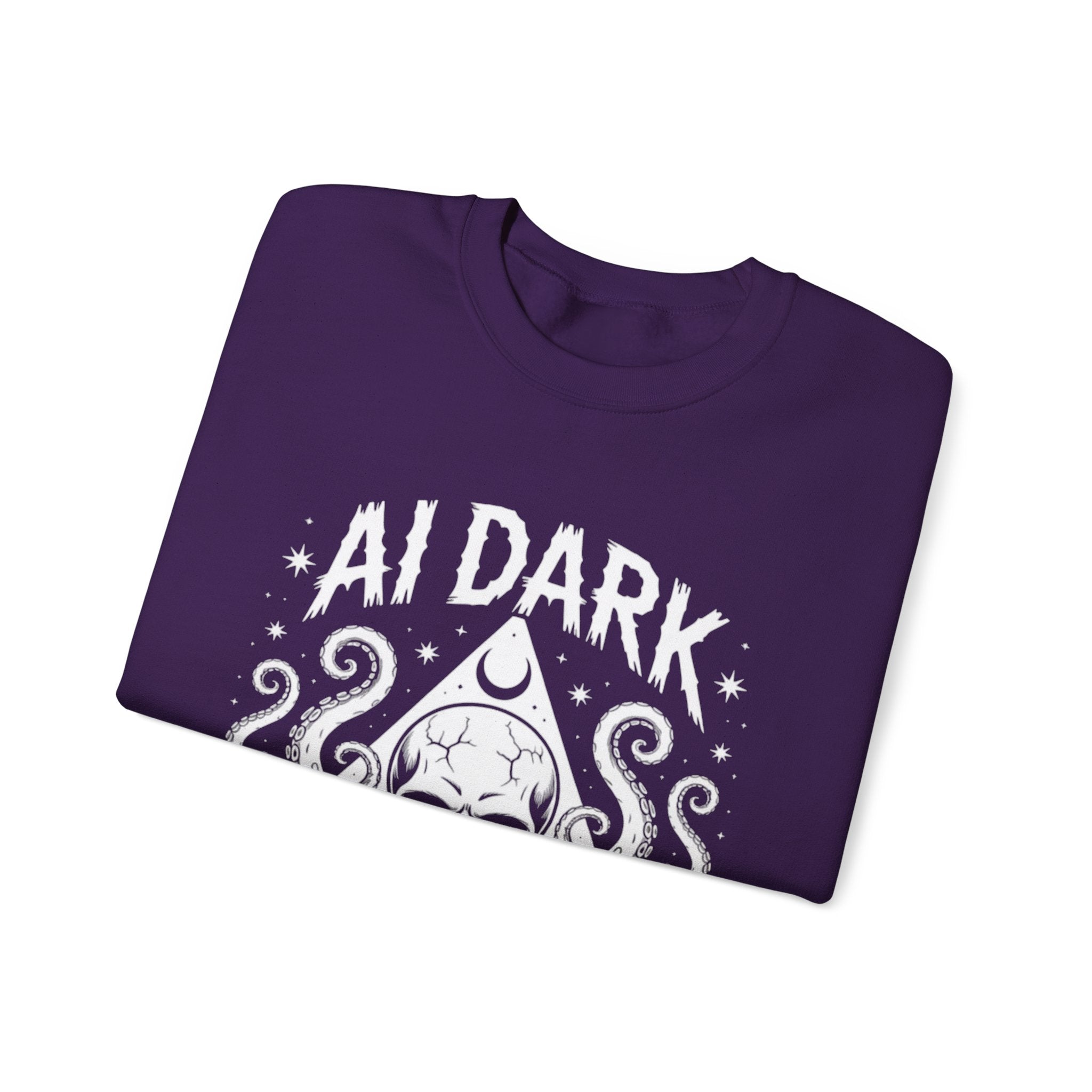AI Dark  "Nightmare Network"  Unisex Heavy Blend™ Crewneck Sweatshirt