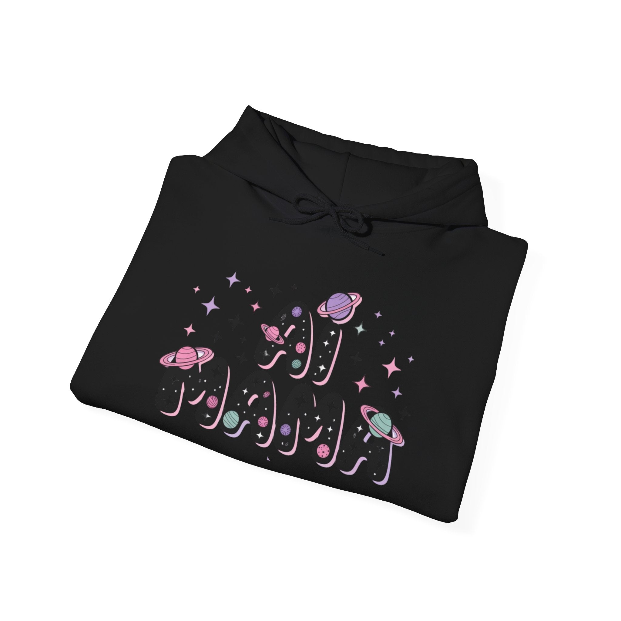 AI Mama Hoodie — Cute Space-Themed “Digital Daydreamer” Graphic Pullover