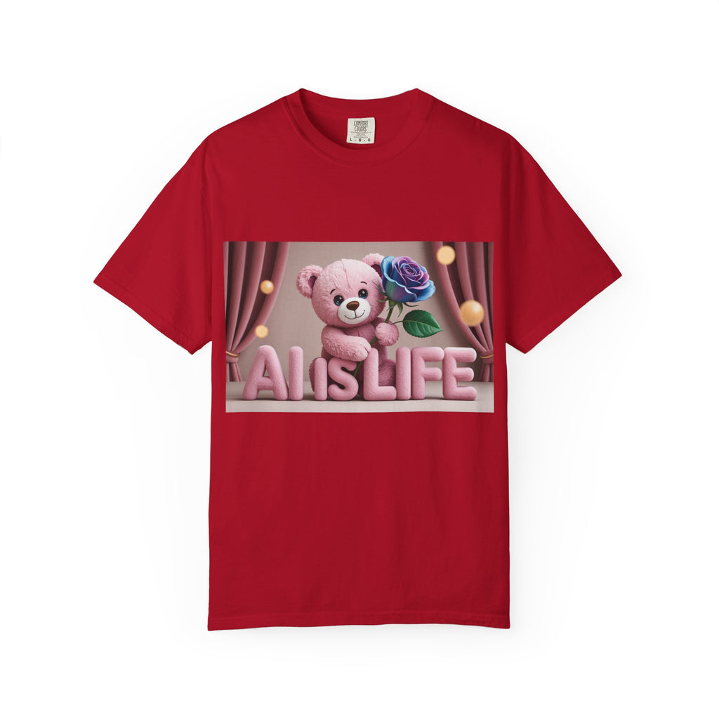 AI IS LIFE  "CUTE CIRCUIT" Casual Unisex Tee