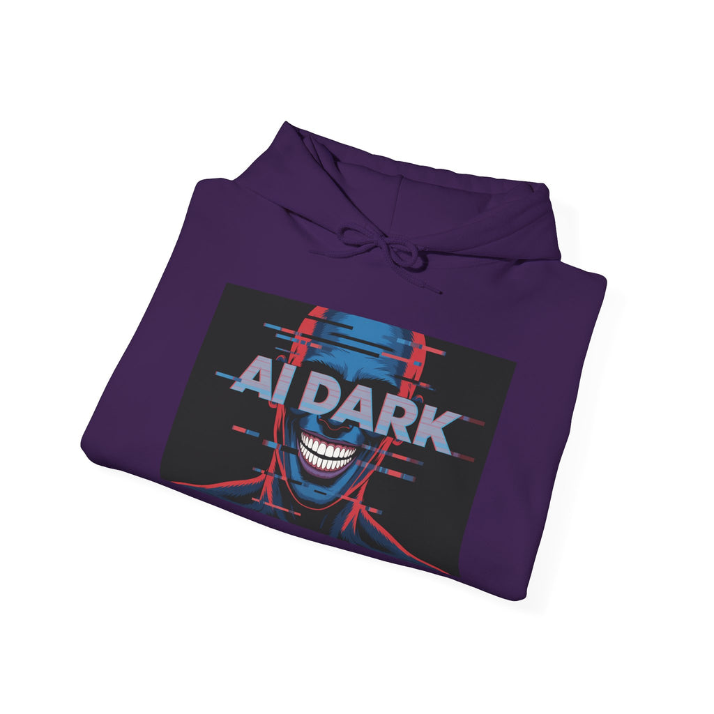 AI DARK  " Deepcore Distortion "  Unisex Heavy Blend™ Hooded Sweatshirt