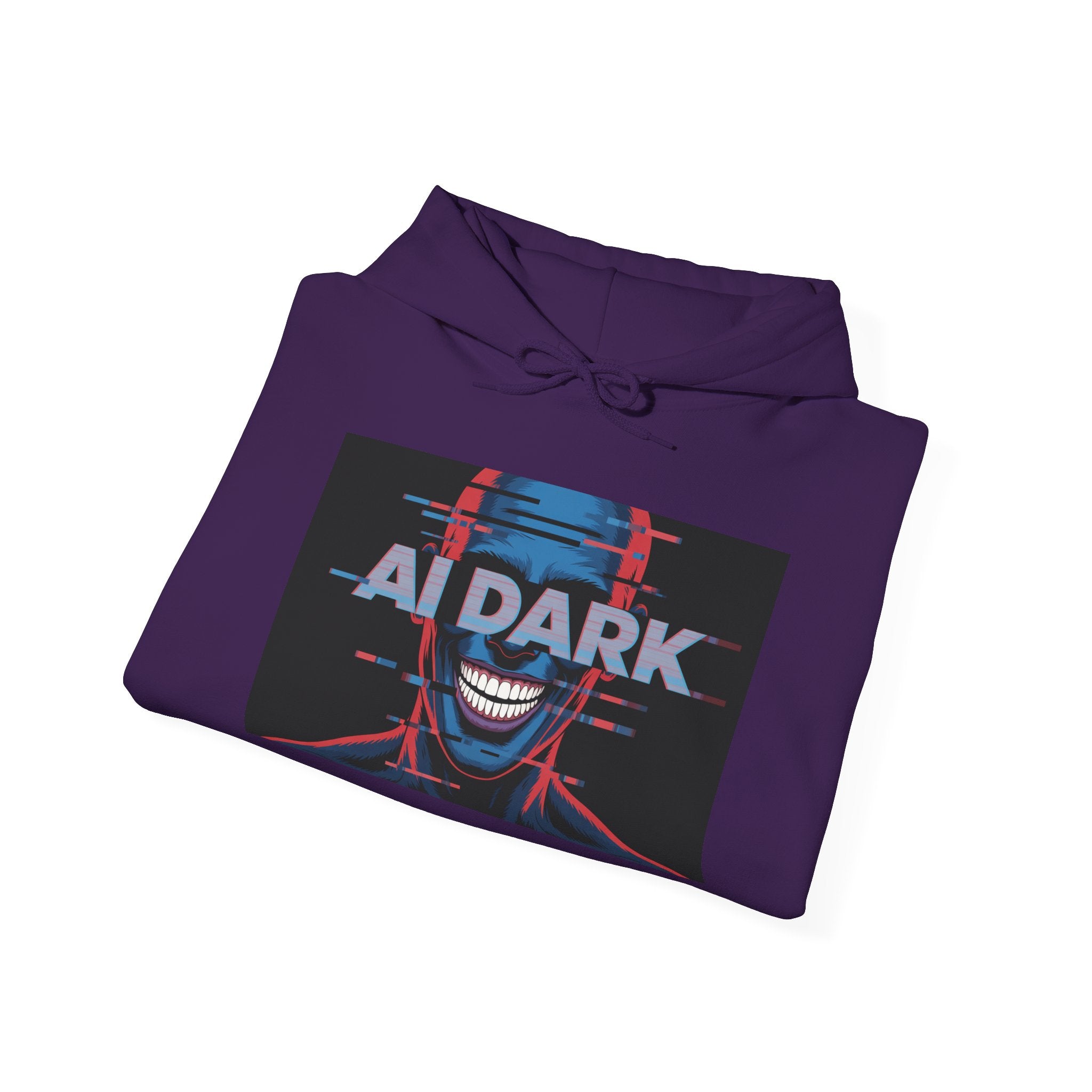 AI DARK  " Deepcore Distortion "  Unisex Heavy Blend™ Hooded Sweatshirt