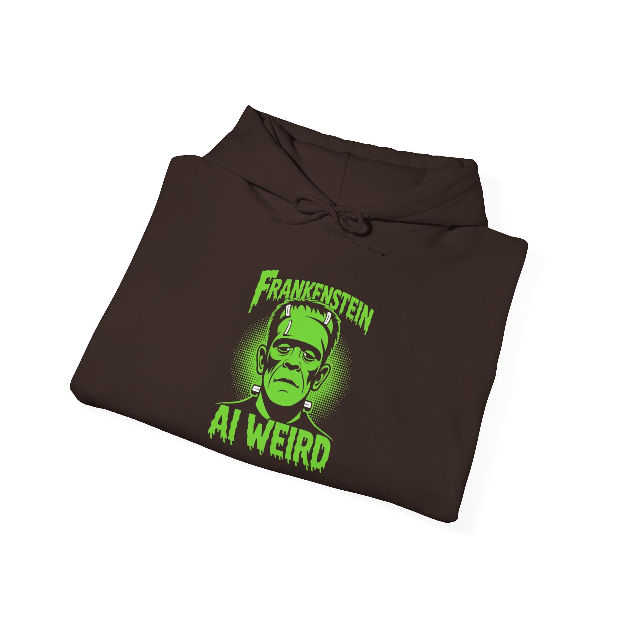 AI Weird  "Frankenbyte" Unisex Heavy Blend™ Hooded Sweatshirt
