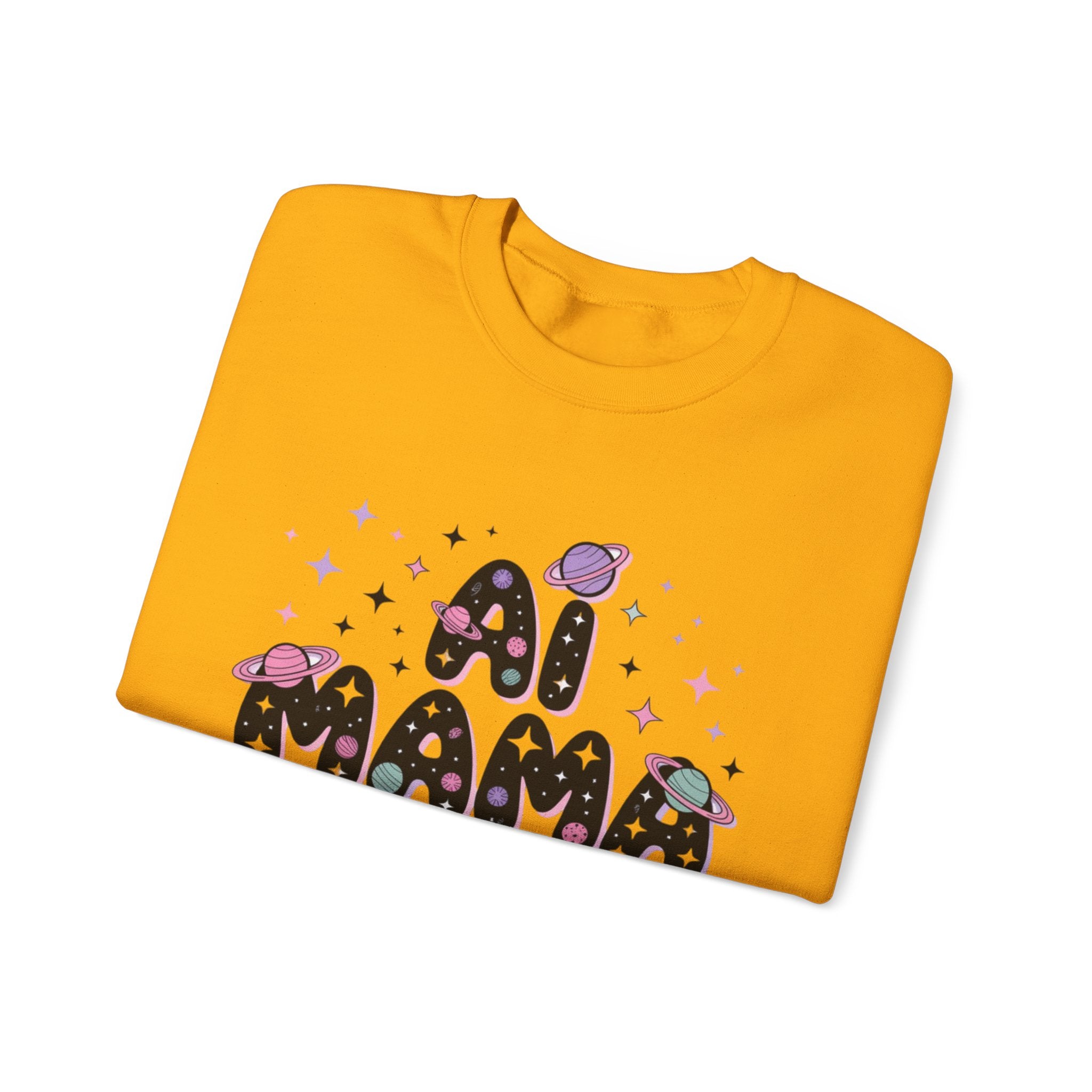 AI Mama "Digital Daydreamer" Unisex Heavy Blend™ Crewneck Sweatshirt