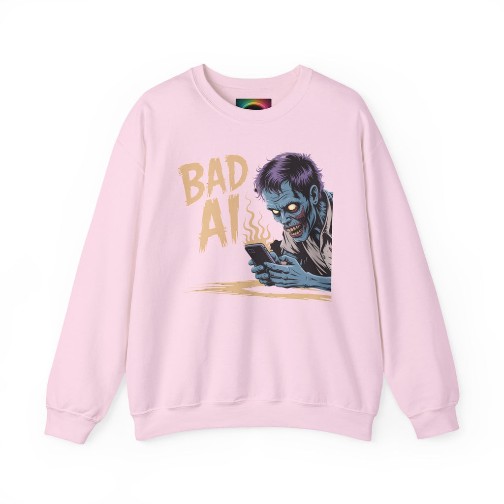 Bad AI "ZOMBIE SCROLL" Unisex Heavy Blend™ Hooded Sweatshirt