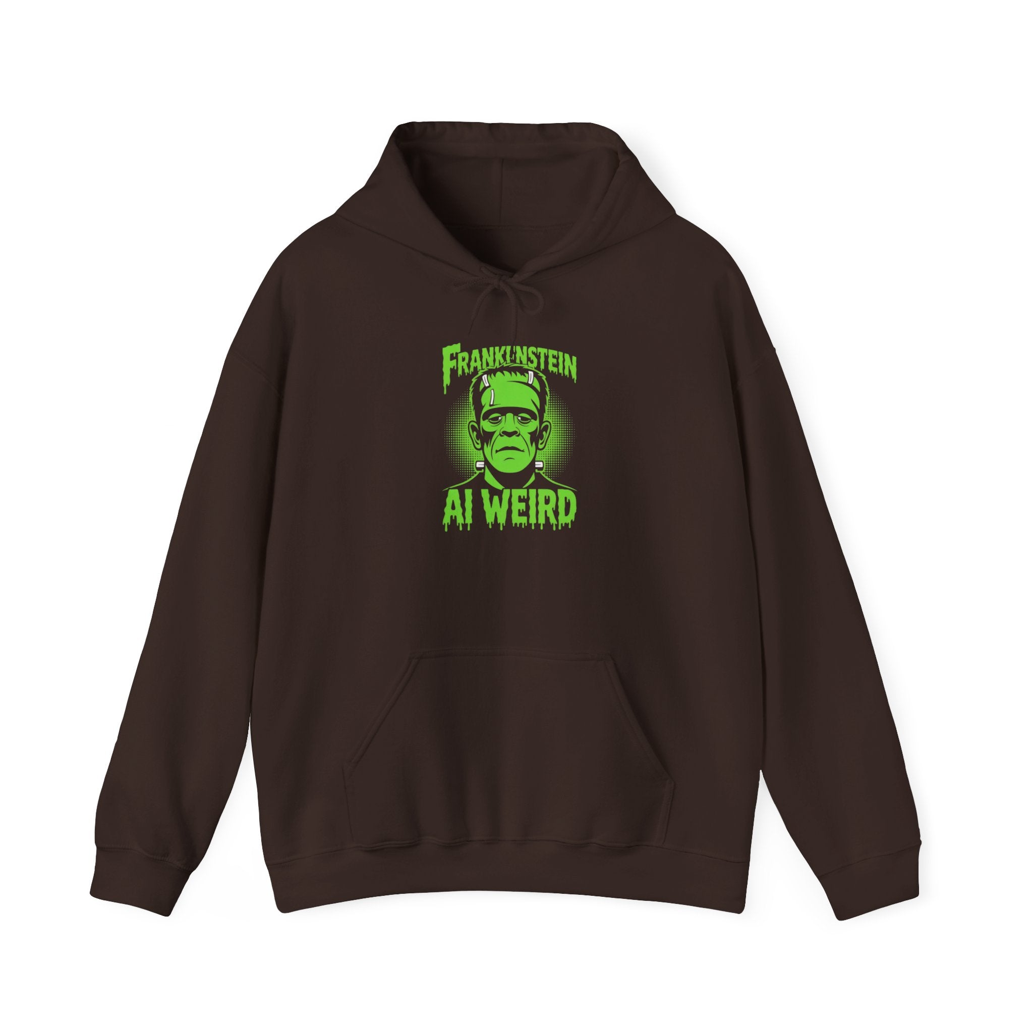 AI Weird  "Frankenbyte" Unisex Heavy Blend™ Hooded Sweatshirt