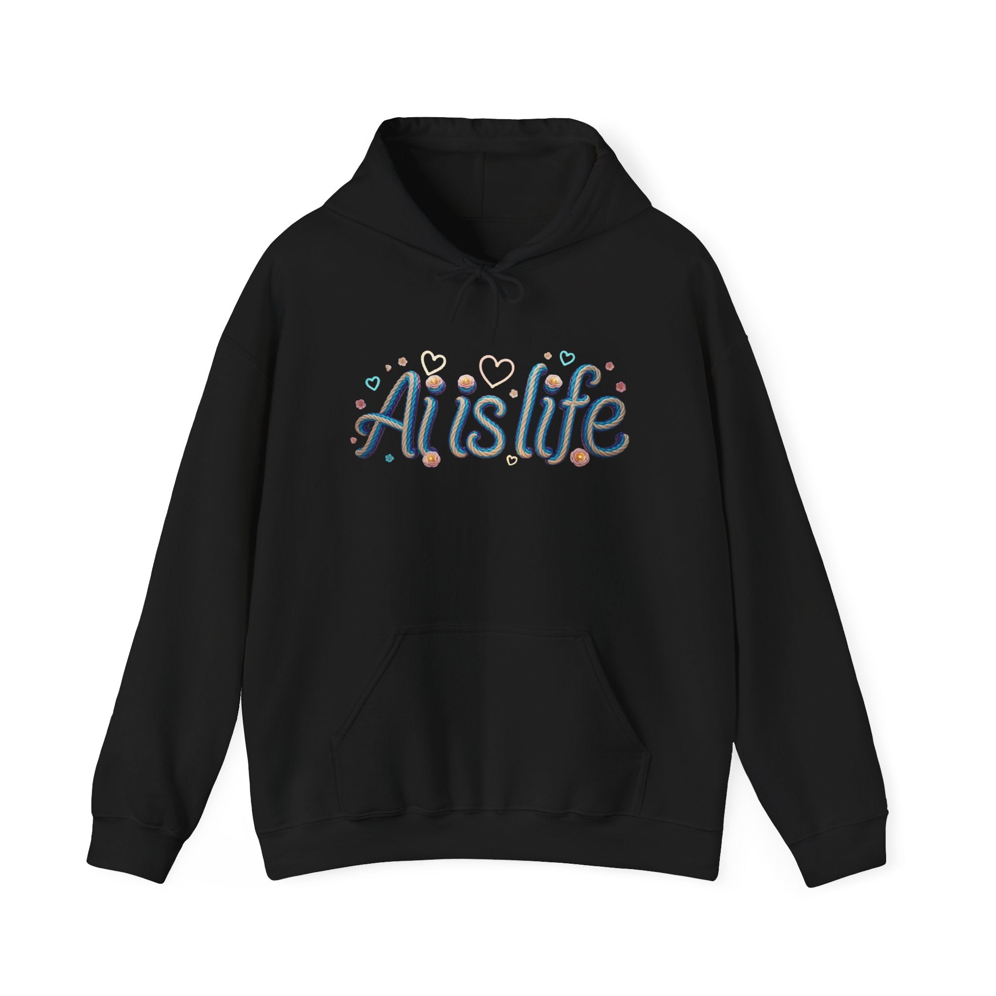 AI is Life  "TWISTED BEAUTY"  Cozy Unisex Sweatshirt