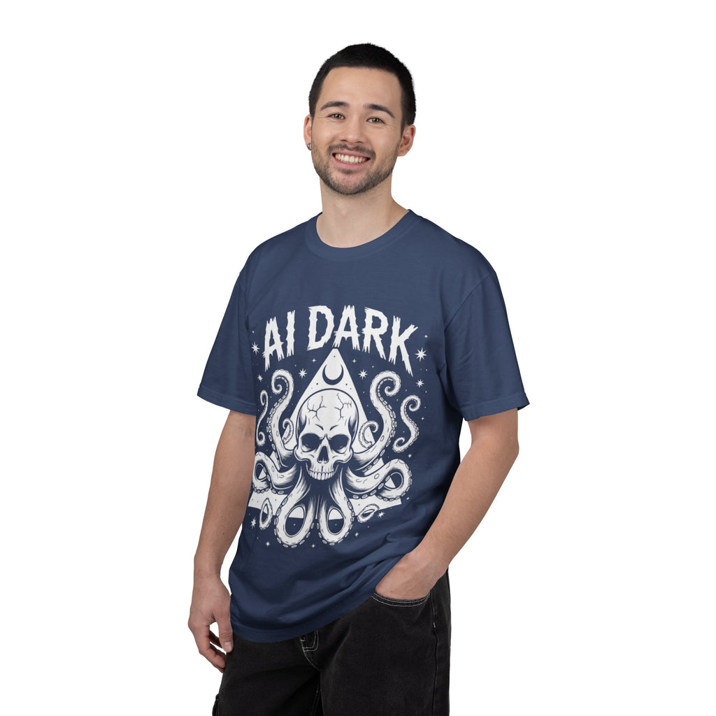 AI Dark  "Nightmare Network"  Unisex Garment-Dyed T-shirt