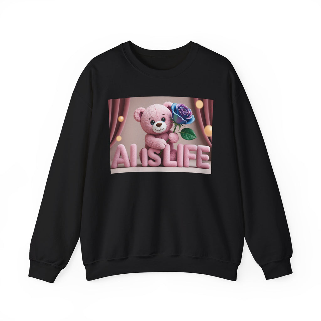 AI IS LIFE  "CUTE CIRCUIT" Unisex Heavy Blend™ Crewneck Sweatshirt