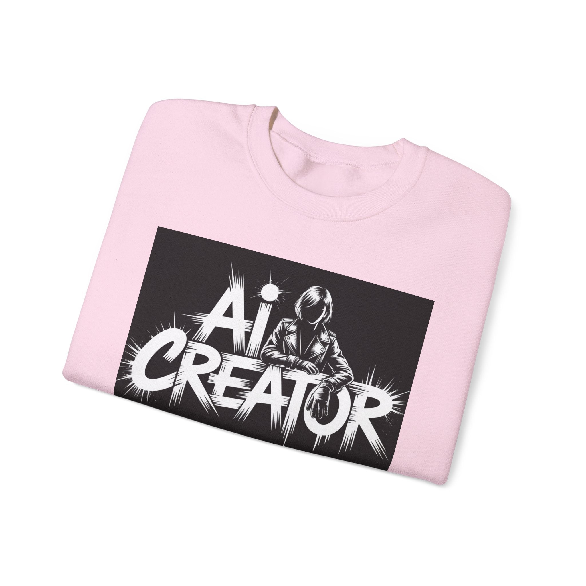 AI Creator  "Digital Rebel" Unisex Heavy Blend™ Crewneck Sweatshirt