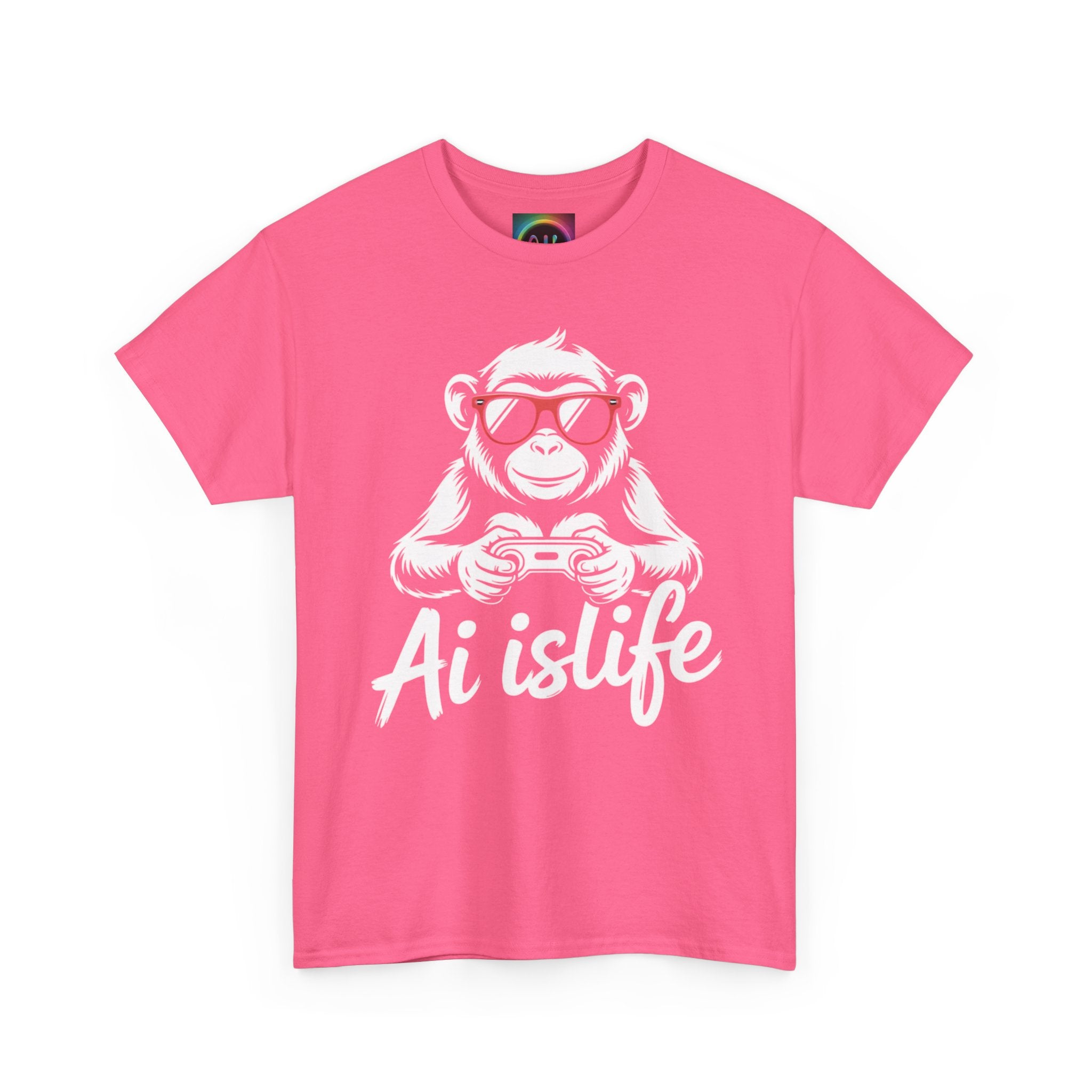 AI Is Life "GAMER CHIMP ELITE" Unisex Graphic T-Shirt