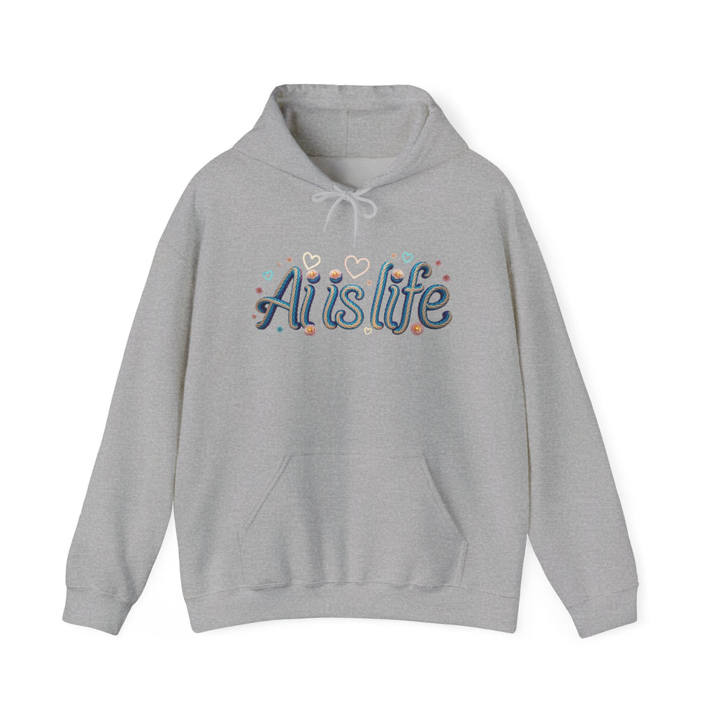 AI is Life  "TWISTED BEAUTY"  Cozy Unisex Sweatshirt