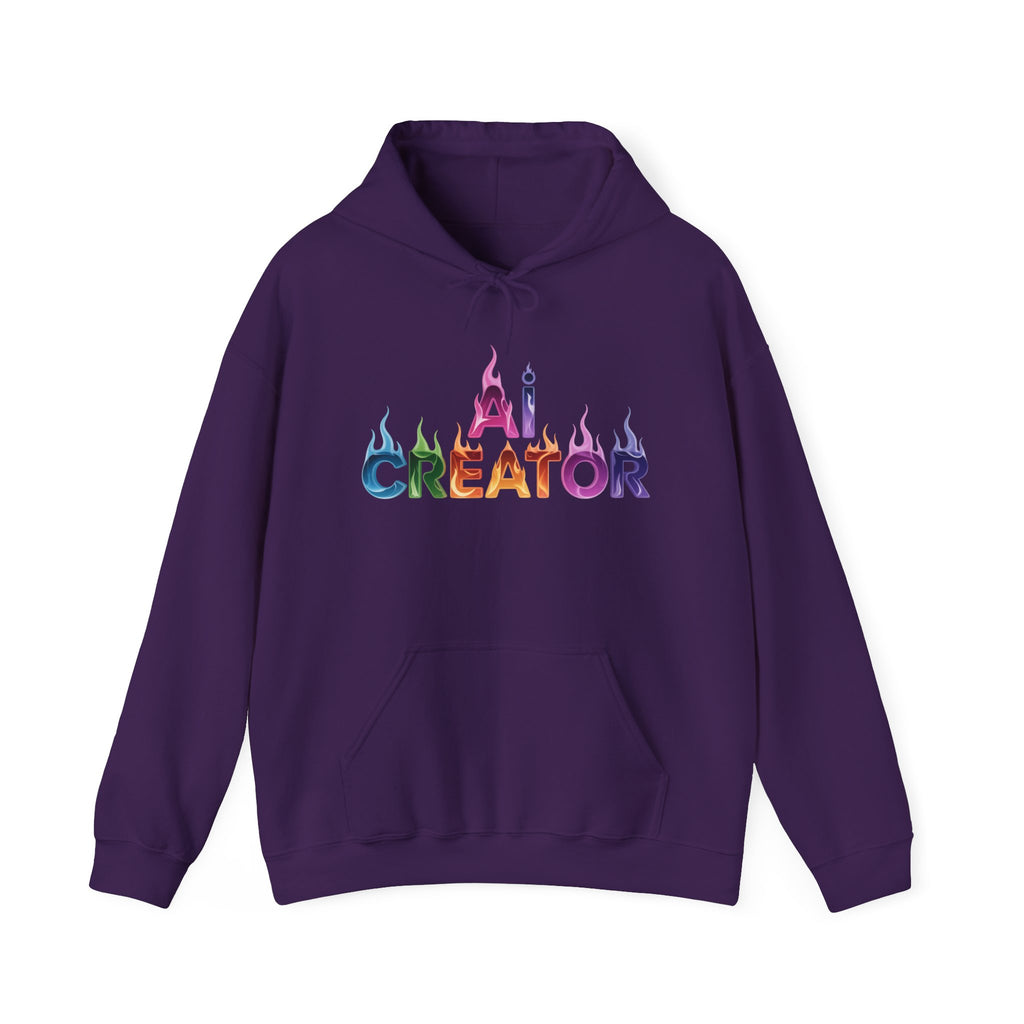 AI Creator "SPECTRUM IGNITION" Teddy Bear with Hoodie