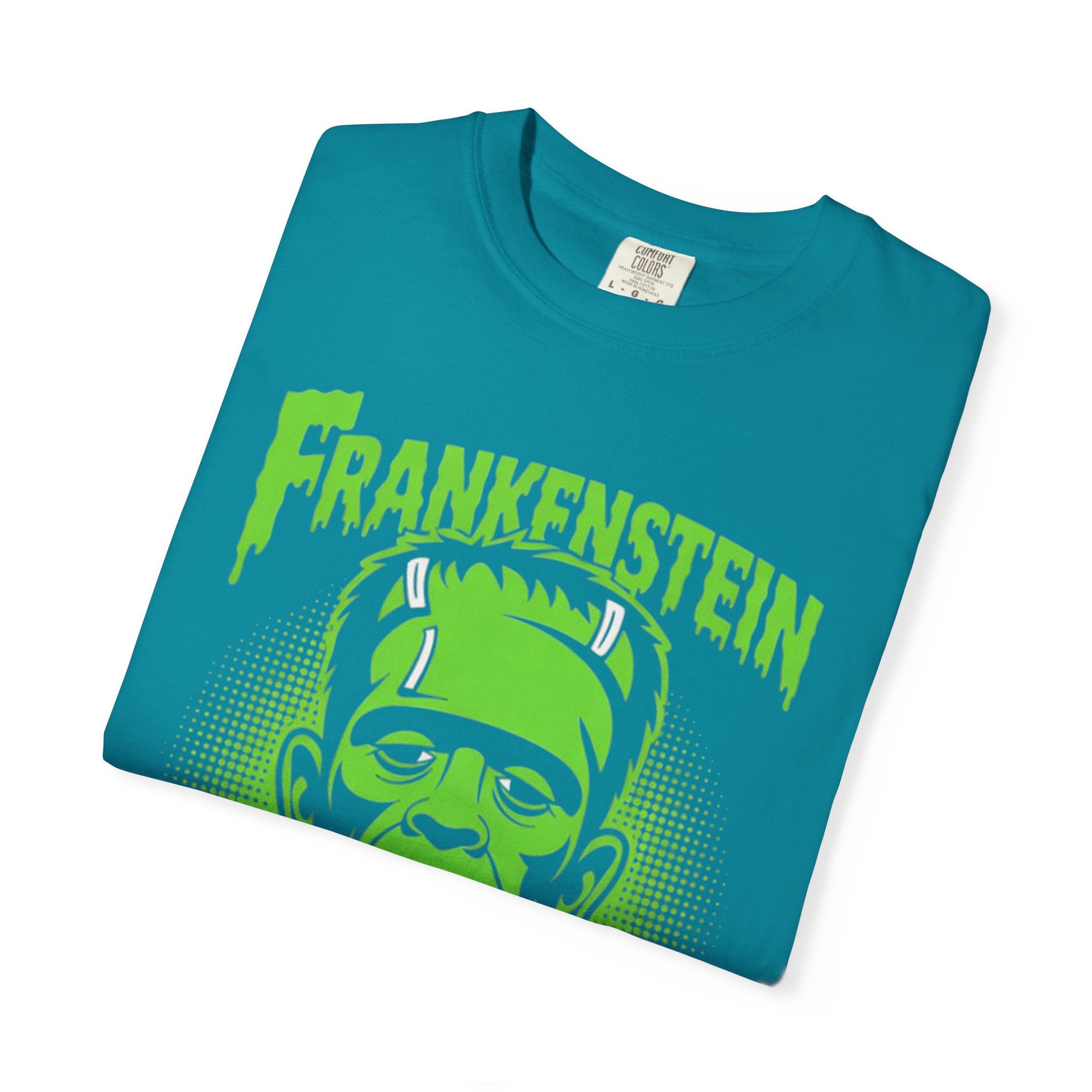AI Weird  "Frankenbyte" Unisex Garment-Dyed T-shirt