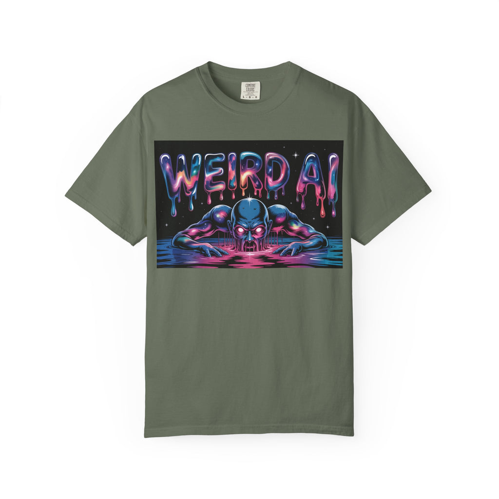 WEIRD AI  " Meltdown Matrix "  Unisex Heavy Blend™ T-Shirt