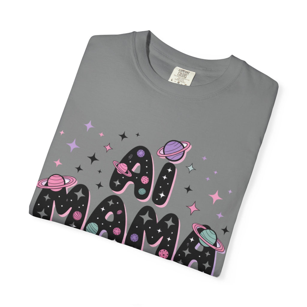 AI Mama "Digital Daydreamer" Unisex Garment-Dyed T-shirt
